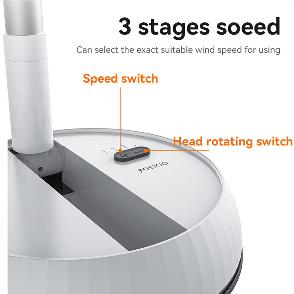 Yesido YF11 White Floor Fan