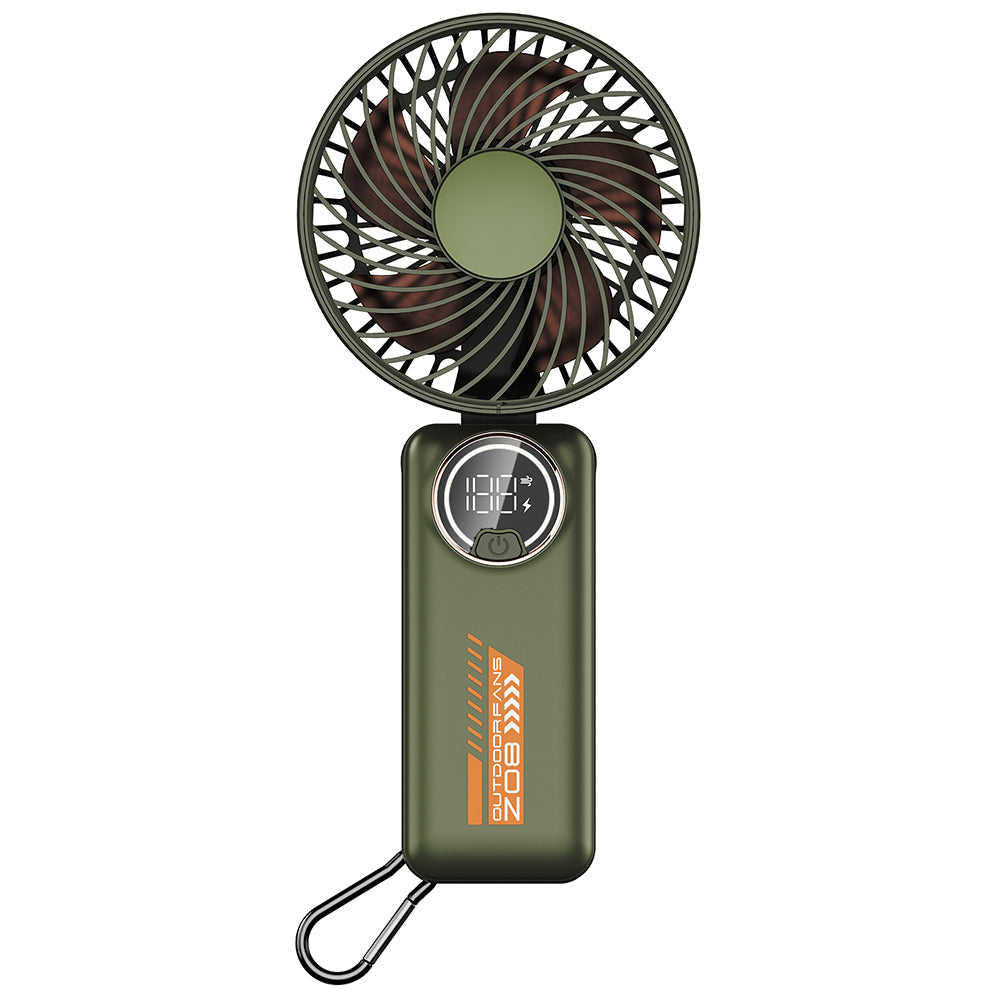 Techsuit Z8 Portable Fan, Green