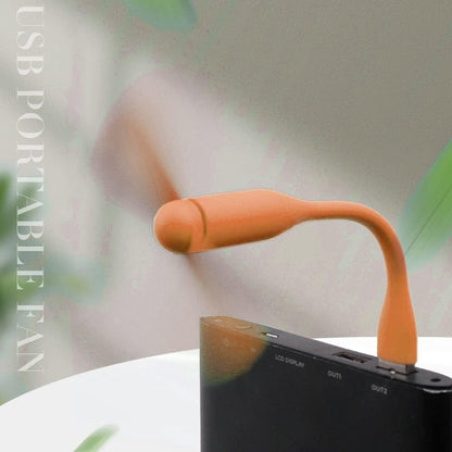 Techsuit TUF1 USB Fan, Orange